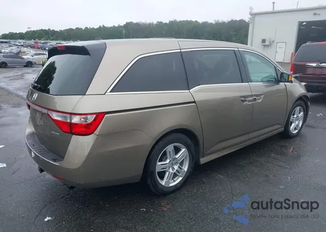 2012 Honda Odyssey Touring/Touring Elite from USA, damaged, VIN 5FNRL5H98CB015804